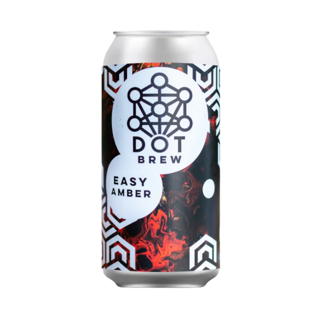 DOT Brew- Easy Amber Amber Ale 5% ABV 440ml Can