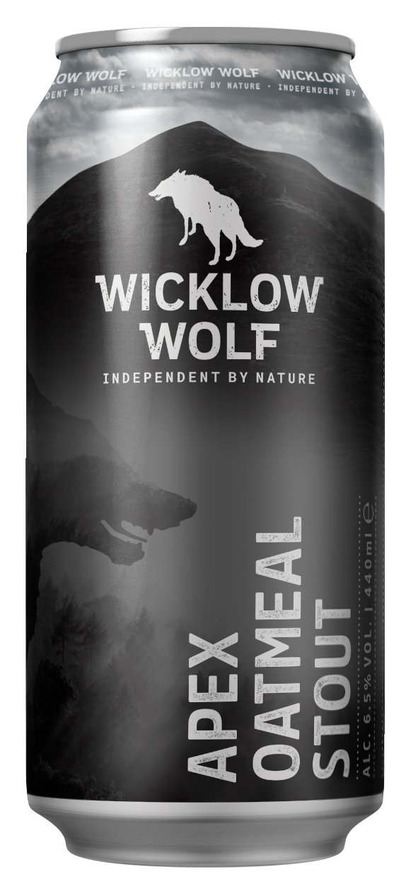 Wicklow Wolf - Apex Oatmeal Stout 6.5% ABV 440ml Can