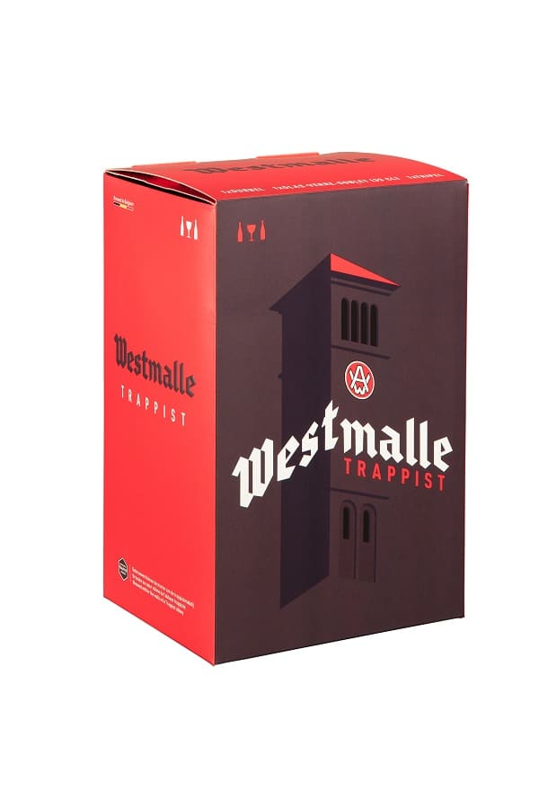 westmalle gift set with beer chalice - Martins Off Licence