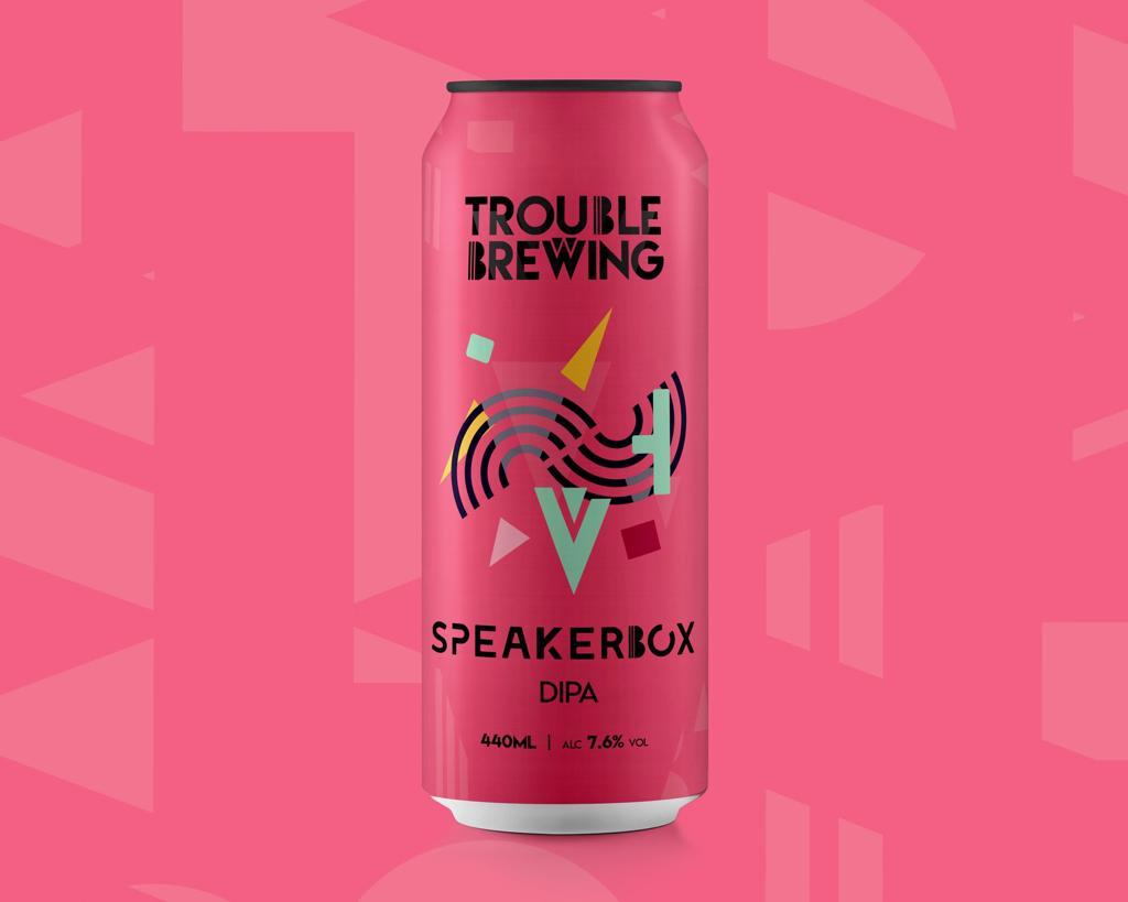 Trouble Brewing Speakerbox DIPA 7.6% ABV 440ml Can