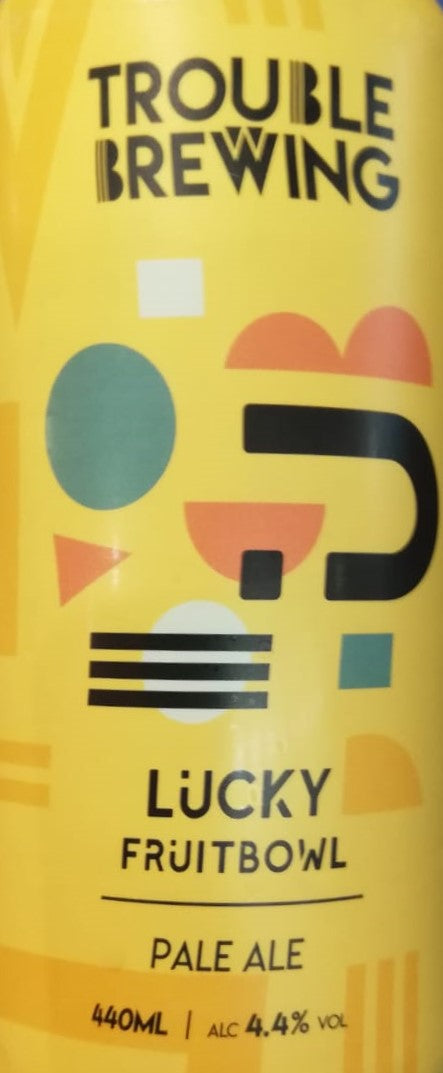 Trouble Brewing - Lucky Fruitbowl Pale Ale 4.4% ABV 440ml Can