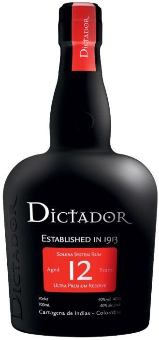 Dictador - Solera System Rum 12 year old 700ml