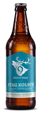 9 White Deer - Stag Saor Kolsch Style Gluten Free - Martins Off Licence