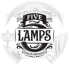 Five Lamps - Lager 4.2% ABV 500ml Bottle