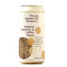 The Garden Brewery- Imperial Hazelnut & Coffee Stout 8% ABV 440ml Can