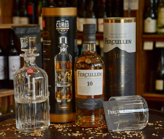 MArtins Off Licence Irish Whiskey Gift Set - Fercullen 10 Year Old Single Grain