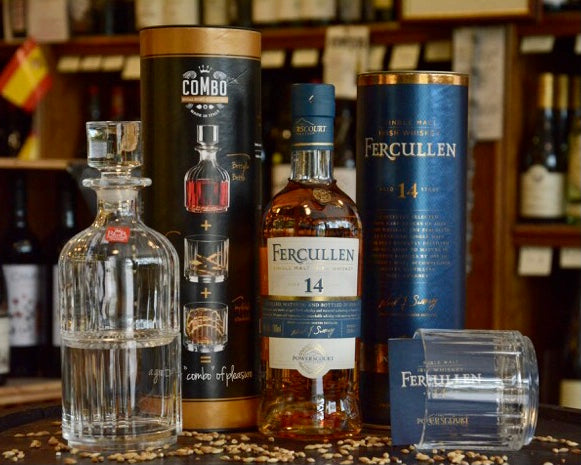 Martins Off Licence Irish Whiskey Gift Set - Fercullen 14 Year Old Single Malt