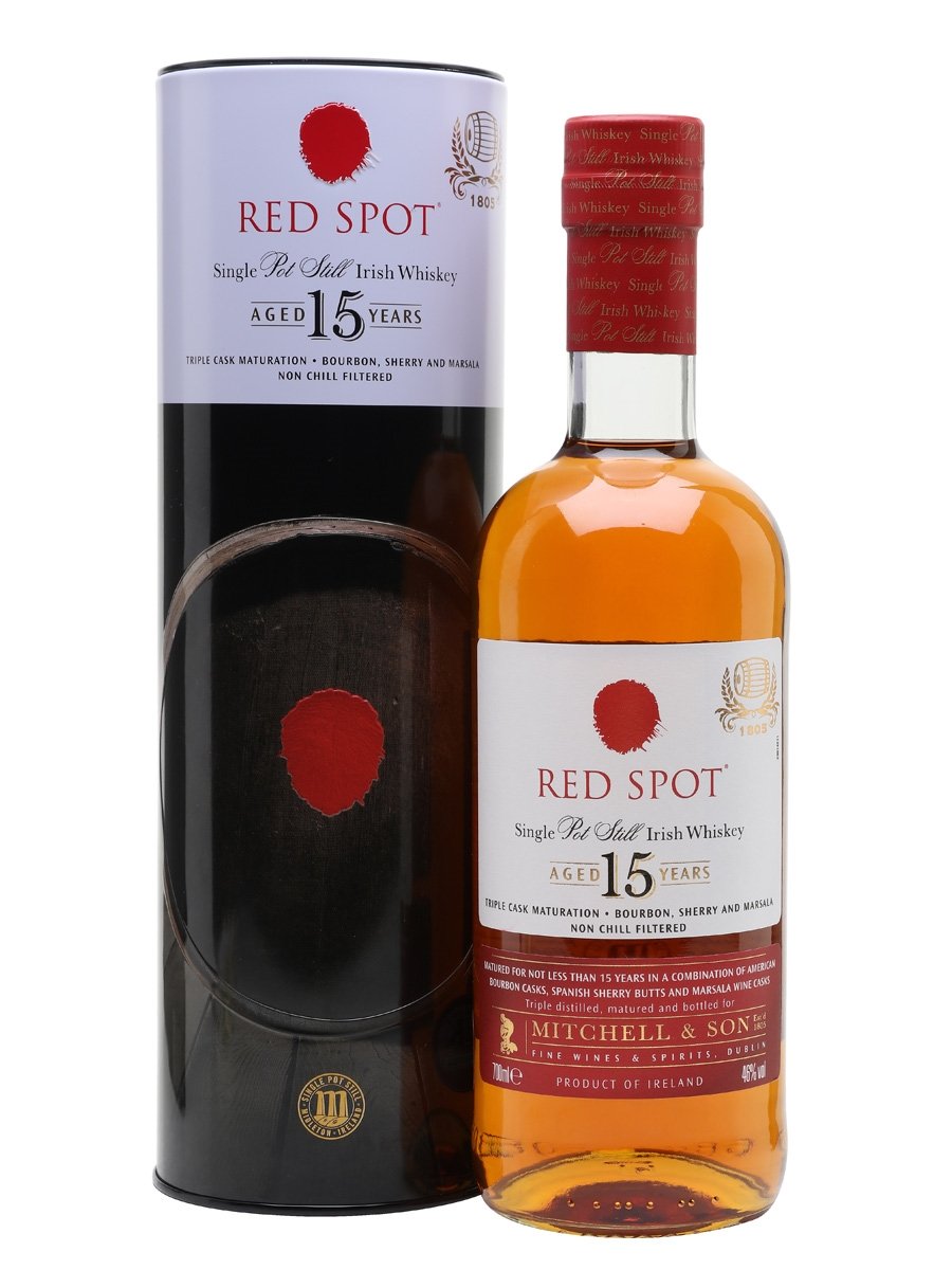 Red Spot -15 Year Old Single Pot Still Irish Whiskey