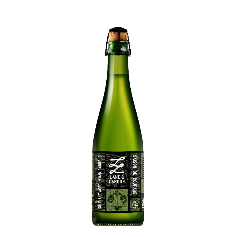 Land & Labour - Saison De Coupage Wild Ale 6.3% ABV 375ml Bottle