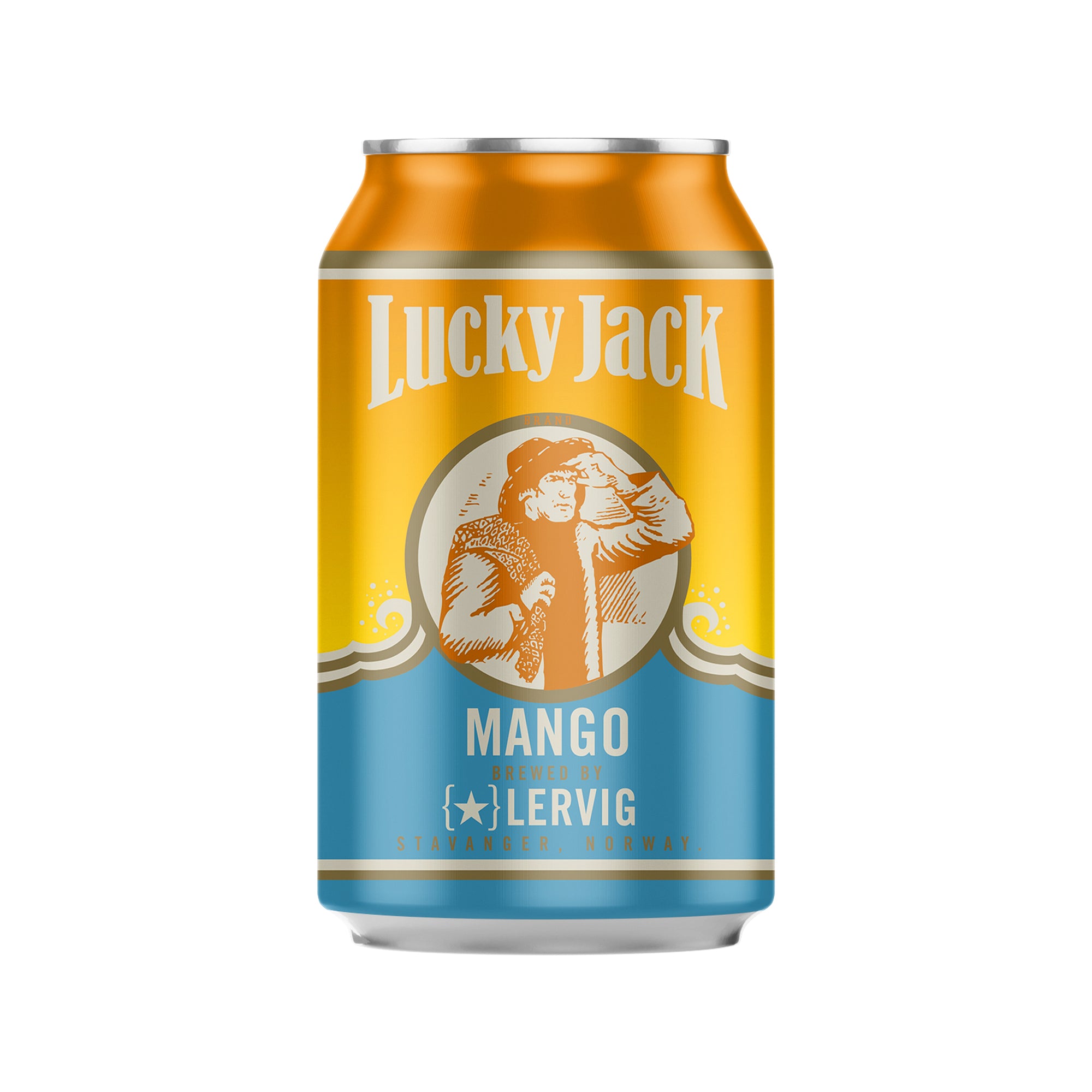 Lervig- Lucky Jack Mango Pale Ale 4.7% ABV 330ml Can