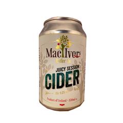 Mac Ivors - Juicy Session Cider 330ml Can 4.2% ABV