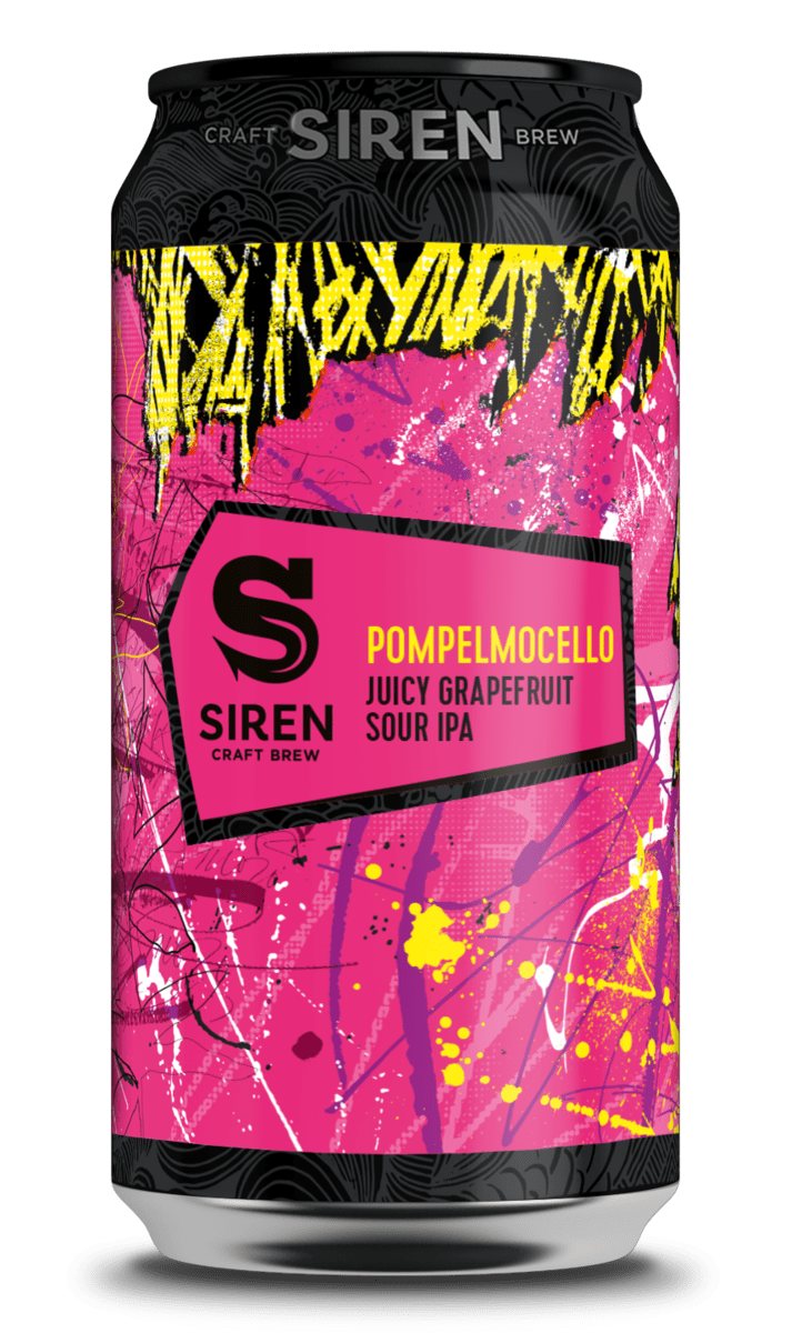 Siren - Nitro Pompelmocello Juicy Grapefruit Sour IPA 6% ABV 440ml Can