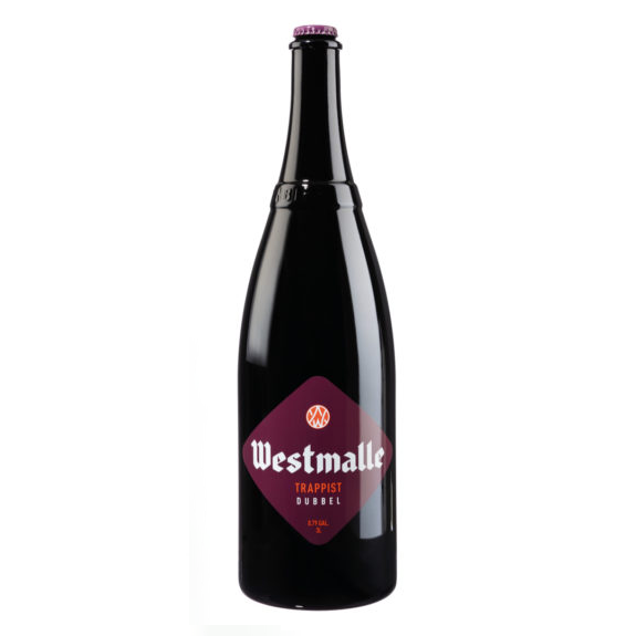Westmalle Trappist- Dubbel 7% ABV 3L Bottle