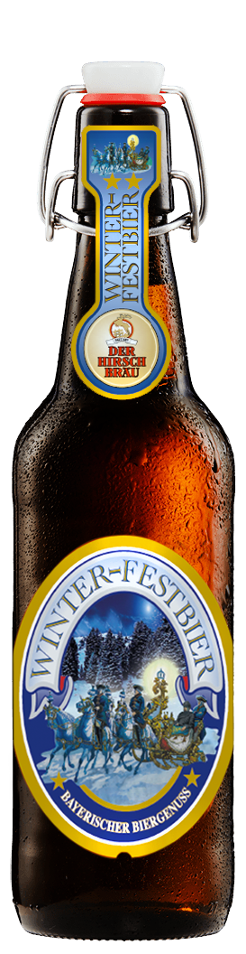 Hirschbräu Höss - Winter Festbier 5.6% ABV 500ml Bottle